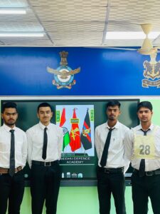 siddhu defence academy students