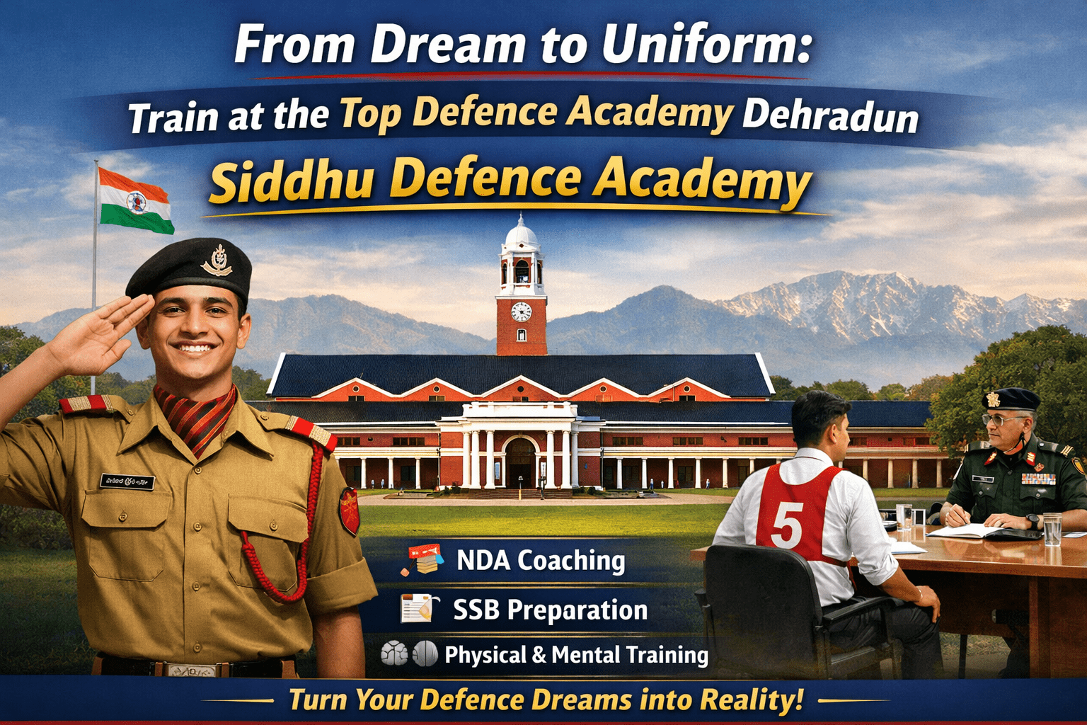Top Defence Academy Dehradun